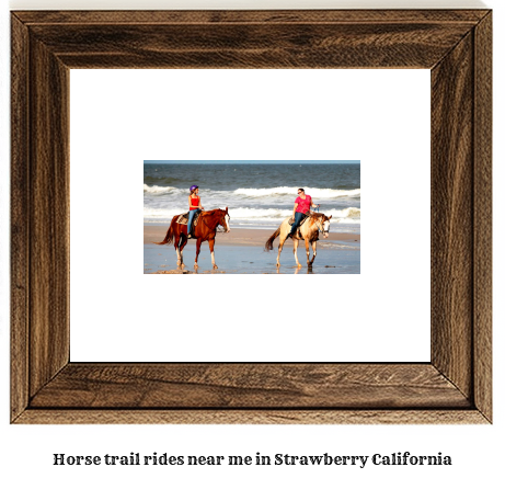 horse trail rides near me in Strawberry, California